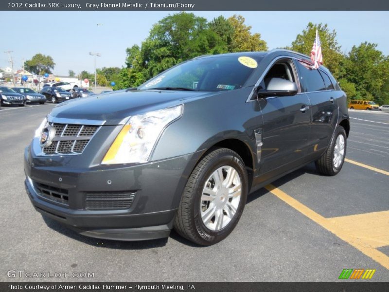 Gray Flannel Metallic / Titanium/Ebony 2012 Cadillac SRX Luxury