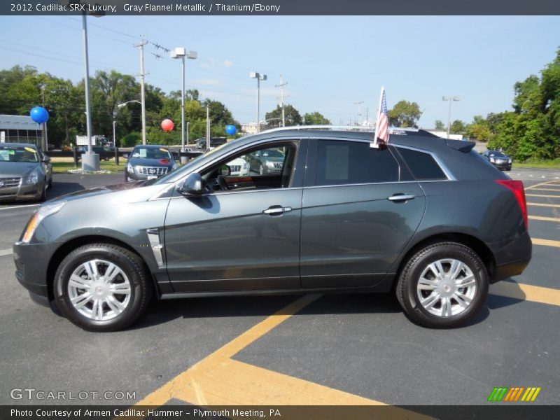 Gray Flannel Metallic / Titanium/Ebony 2012 Cadillac SRX Luxury