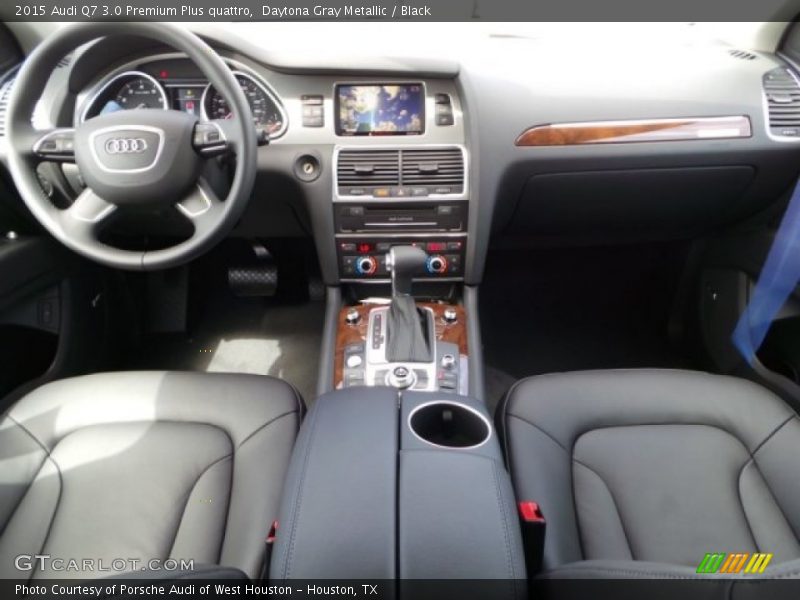 Daytona Gray Metallic / Black 2015 Audi Q7 3.0 Premium Plus quattro