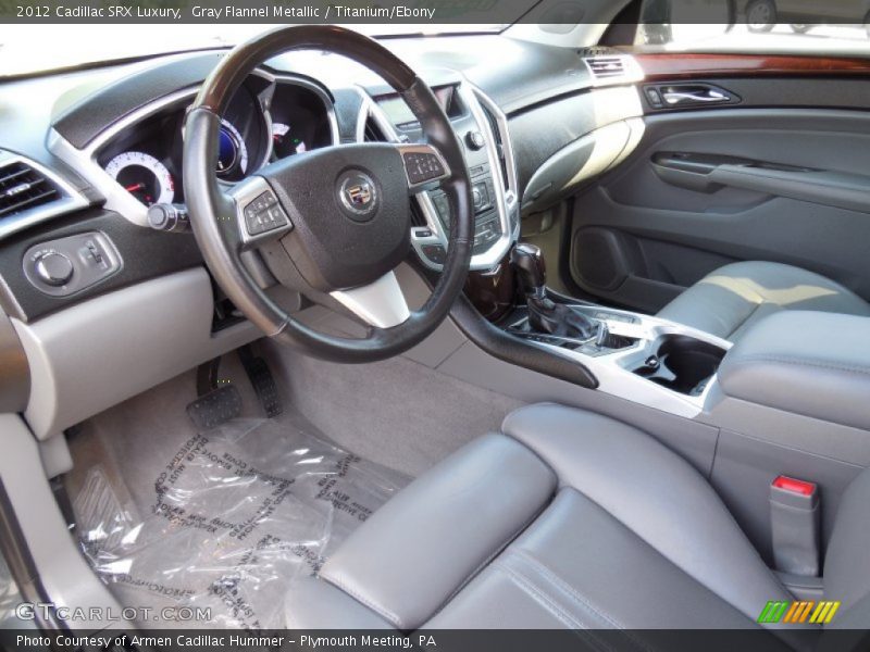 Gray Flannel Metallic / Titanium/Ebony 2012 Cadillac SRX Luxury