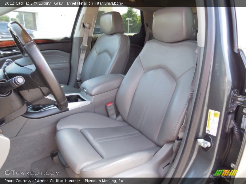 Gray Flannel Metallic / Titanium/Ebony 2012 Cadillac SRX Luxury
