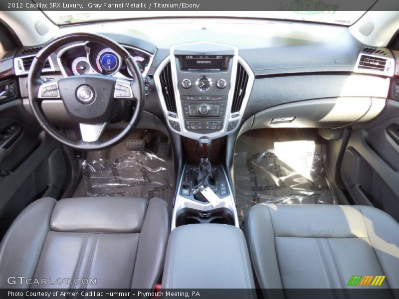 Gray Flannel Metallic / Titanium/Ebony 2012 Cadillac SRX Luxury