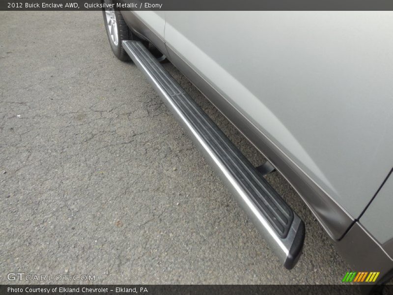 Quicksilver Metallic / Ebony 2012 Buick Enclave AWD