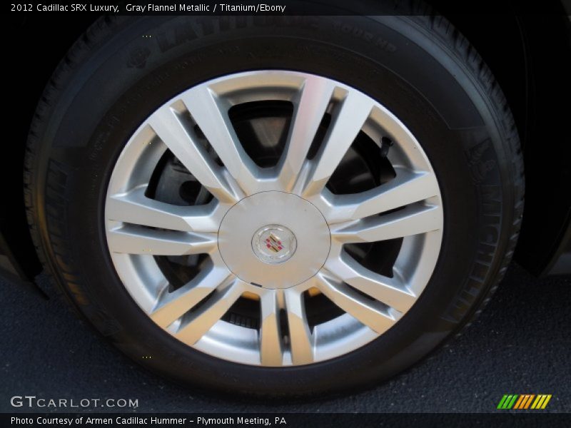 Gray Flannel Metallic / Titanium/Ebony 2012 Cadillac SRX Luxury