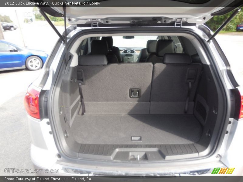Quicksilver Metallic / Ebony 2012 Buick Enclave AWD