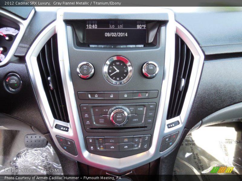 Gray Flannel Metallic / Titanium/Ebony 2012 Cadillac SRX Luxury