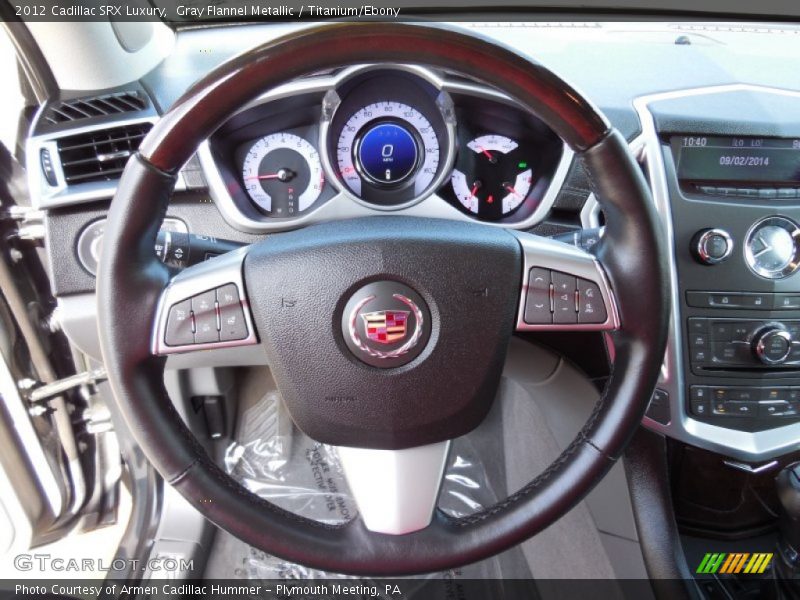 Gray Flannel Metallic / Titanium/Ebony 2012 Cadillac SRX Luxury