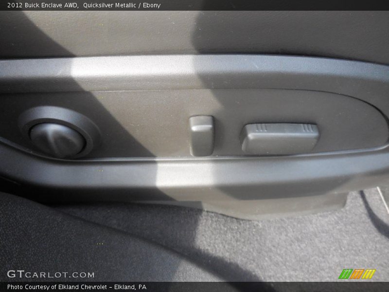 Quicksilver Metallic / Ebony 2012 Buick Enclave AWD