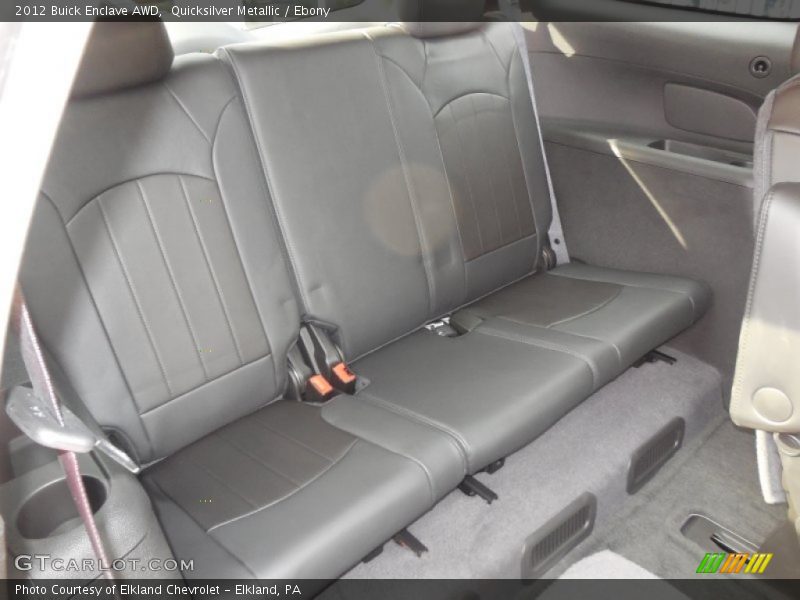 Quicksilver Metallic / Ebony 2012 Buick Enclave AWD