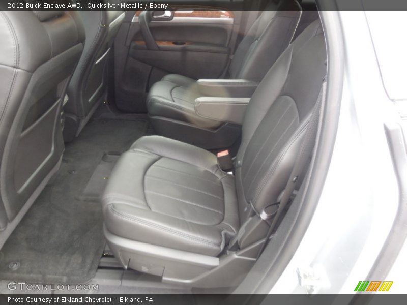 Quicksilver Metallic / Ebony 2012 Buick Enclave AWD