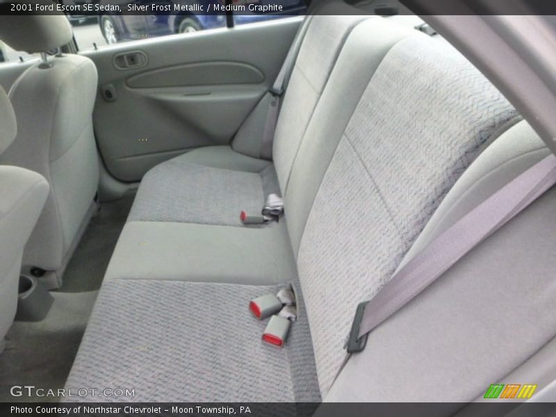 Silver Frost Metallic / Medium Graphite 2001 Ford Escort SE Sedan
