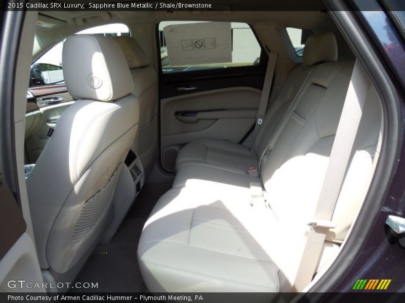 Sapphire Blue Metallic / Shale/Brownstone 2015 Cadillac SRX Luxury
