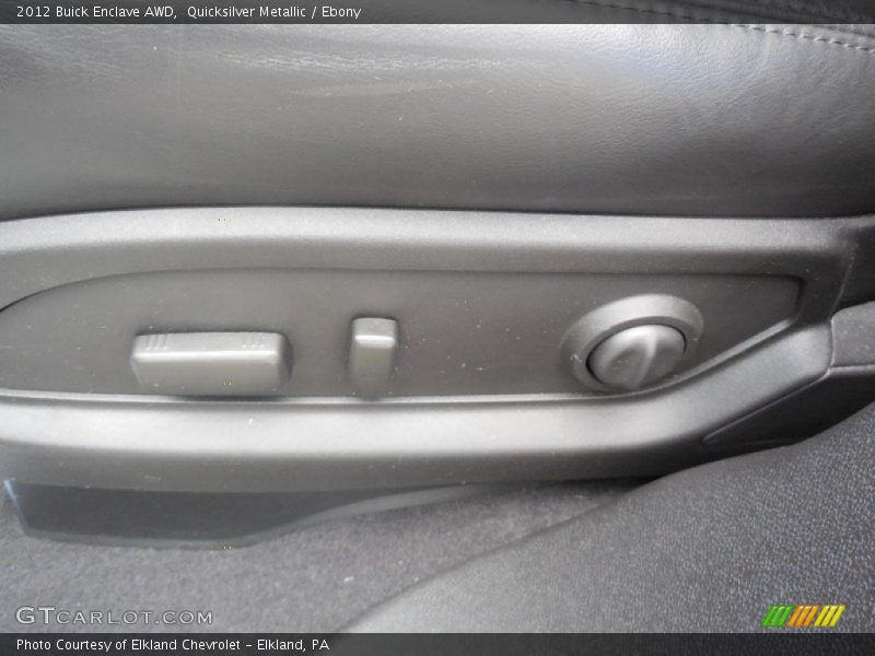 Quicksilver Metallic / Ebony 2012 Buick Enclave AWD