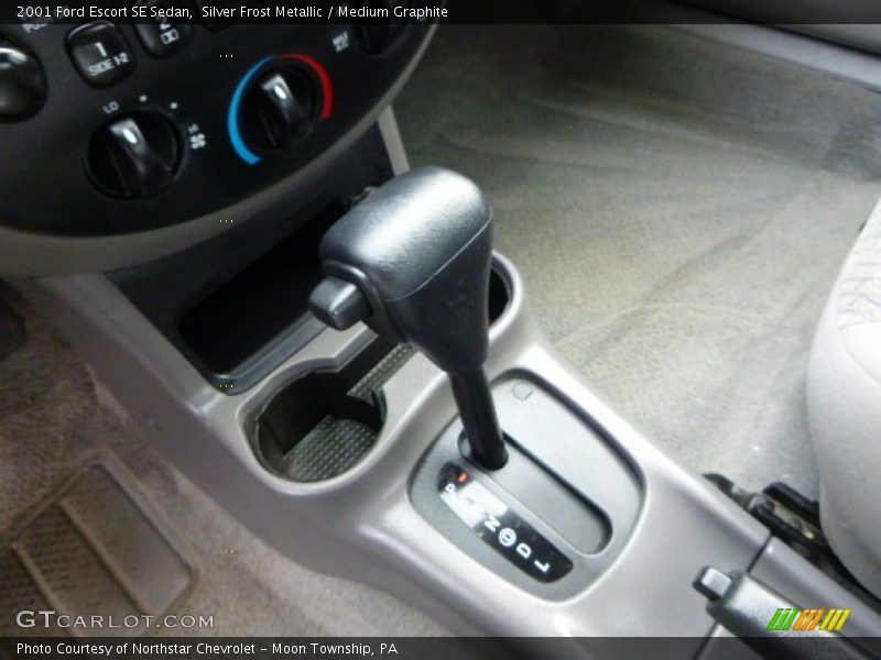 Silver Frost Metallic / Medium Graphite 2001 Ford Escort SE Sedan