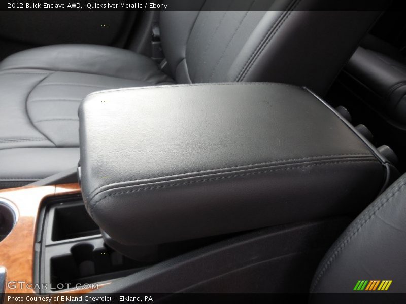 Quicksilver Metallic / Ebony 2012 Buick Enclave AWD
