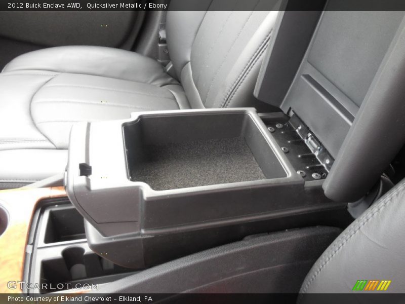 Quicksilver Metallic / Ebony 2012 Buick Enclave AWD