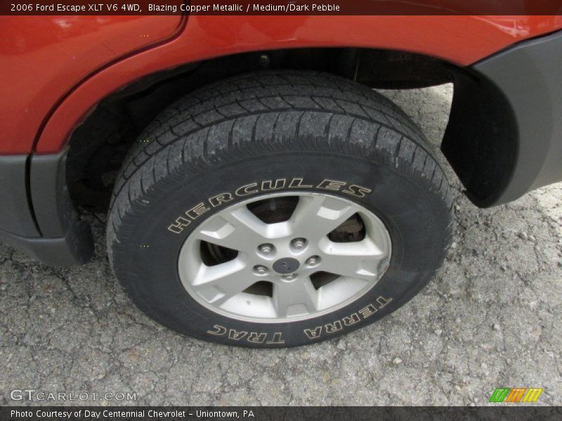 Blazing Copper Metallic / Medium/Dark Pebble 2006 Ford Escape XLT V6 4WD