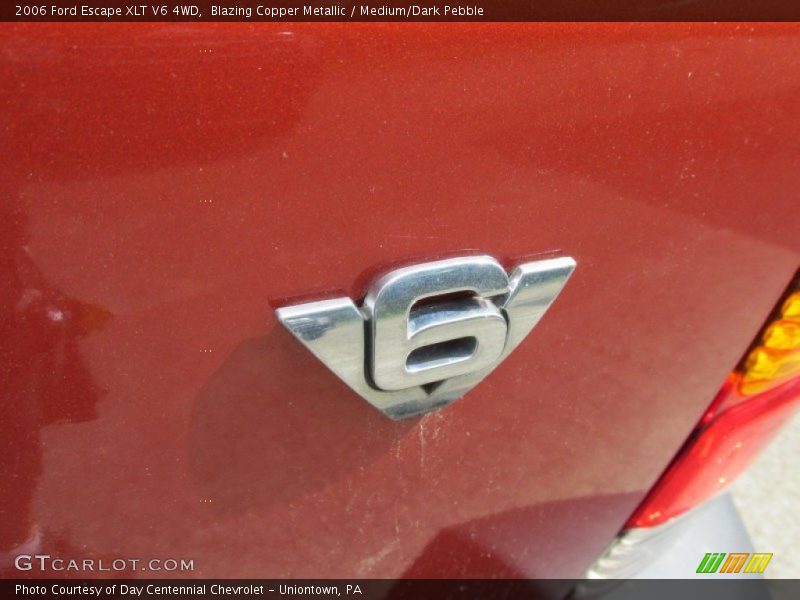 Blazing Copper Metallic / Medium/Dark Pebble 2006 Ford Escape XLT V6 4WD
