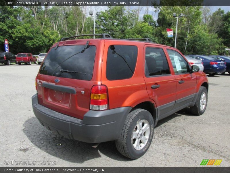 Blazing Copper Metallic / Medium/Dark Pebble 2006 Ford Escape XLT V6 4WD