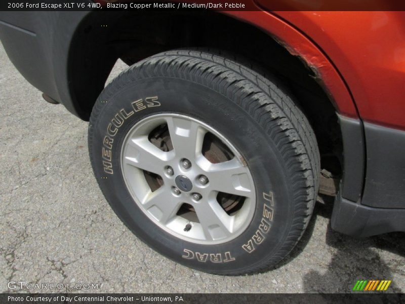 Blazing Copper Metallic / Medium/Dark Pebble 2006 Ford Escape XLT V6 4WD