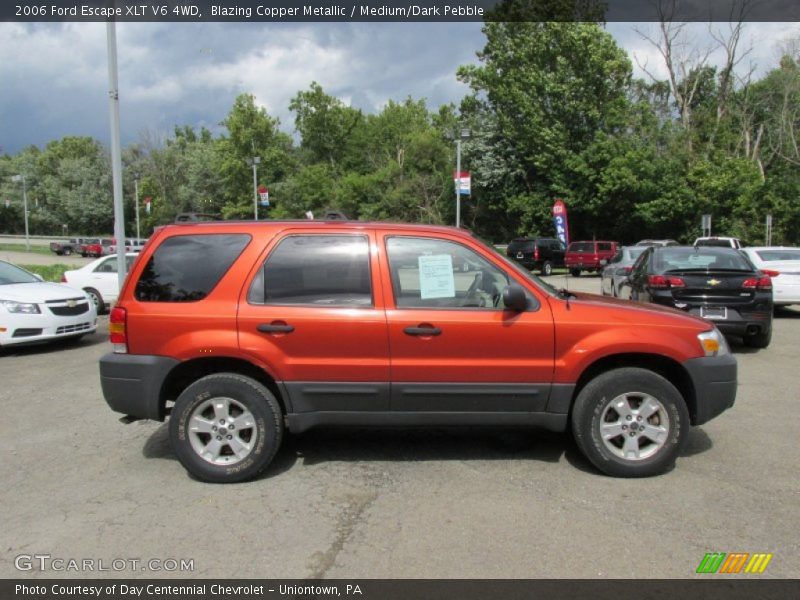 Blazing Copper Metallic / Medium/Dark Pebble 2006 Ford Escape XLT V6 4WD