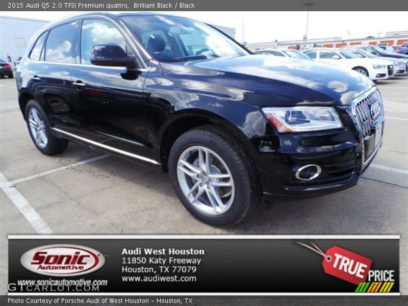 Brilliant Black / Black 2015 Audi Q5 2.0 TFSI Premium quattro