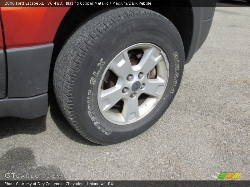 Blazing Copper Metallic / Medium/Dark Pebble 2006 Ford Escape XLT V6 4WD