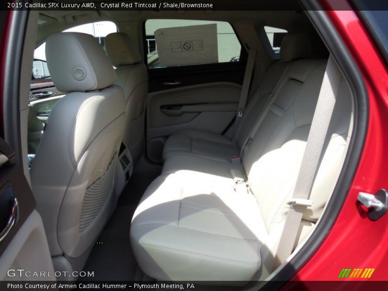 Crystal Red Tintcoat / Shale/Brownstone 2015 Cadillac SRX Luxury AWD