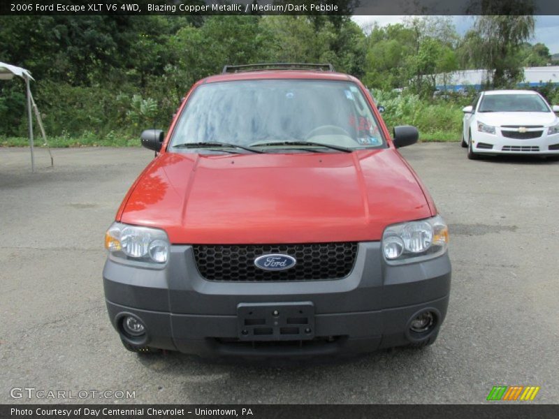 Blazing Copper Metallic / Medium/Dark Pebble 2006 Ford Escape XLT V6 4WD