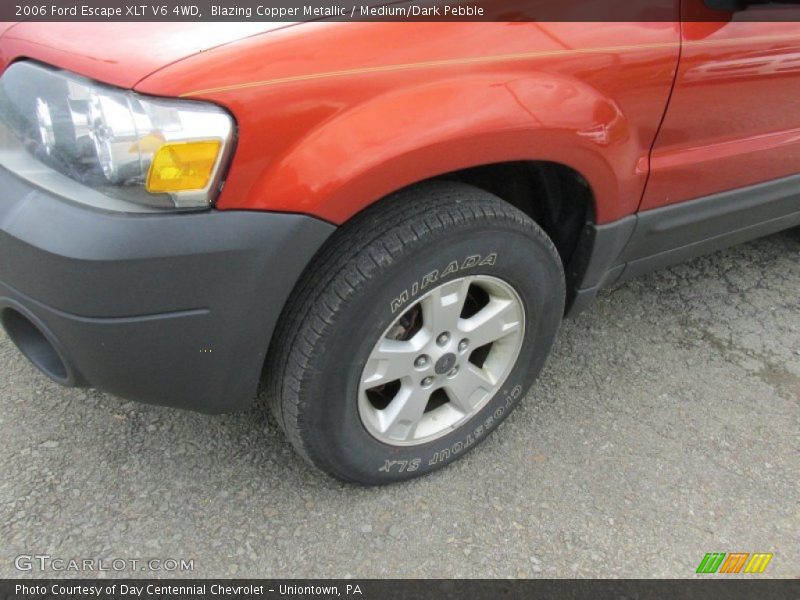 Blazing Copper Metallic / Medium/Dark Pebble 2006 Ford Escape XLT V6 4WD