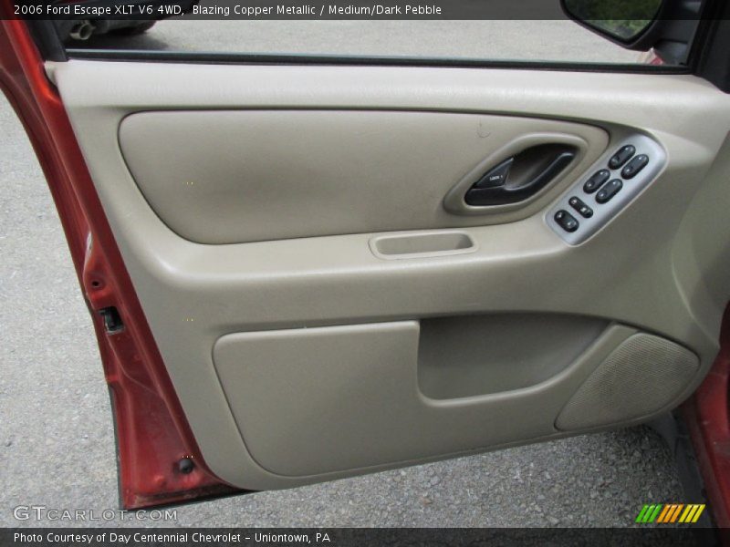 Blazing Copper Metallic / Medium/Dark Pebble 2006 Ford Escape XLT V6 4WD