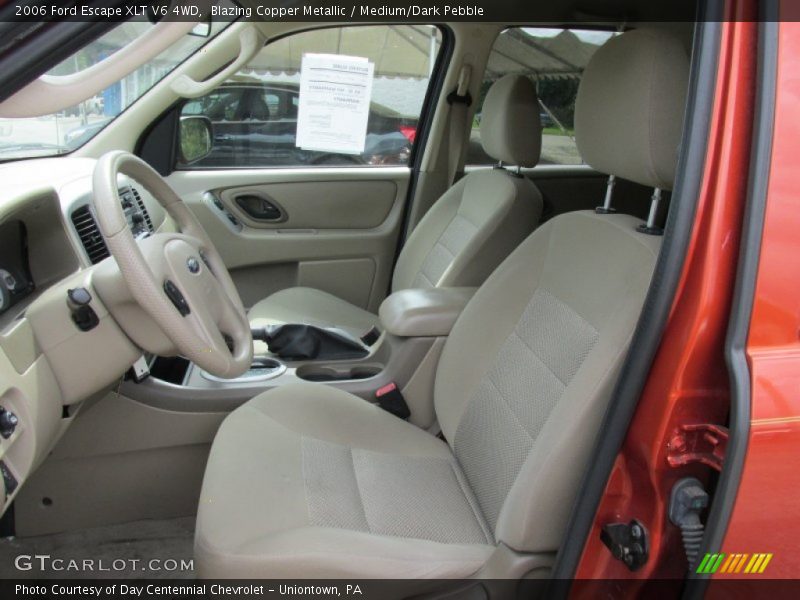 Blazing Copper Metallic / Medium/Dark Pebble 2006 Ford Escape XLT V6 4WD