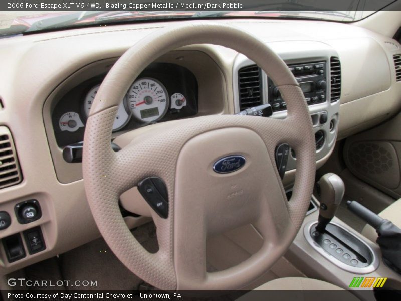 Blazing Copper Metallic / Medium/Dark Pebble 2006 Ford Escape XLT V6 4WD