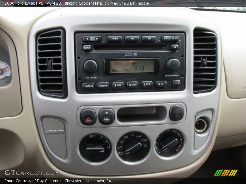 Blazing Copper Metallic / Medium/Dark Pebble 2006 Ford Escape XLT V6 4WD