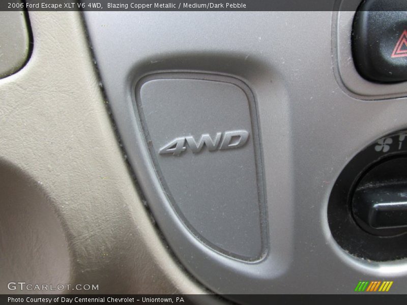Blazing Copper Metallic / Medium/Dark Pebble 2006 Ford Escape XLT V6 4WD