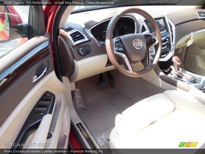 Crystal Red Tintcoat / Shale/Brownstone 2015 Cadillac SRX Performance