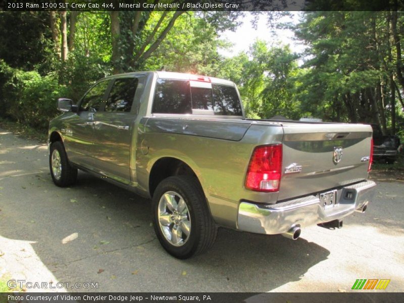 Mineral Gray Metallic / Black/Diesel Gray 2013 Ram 1500 SLT Crew Cab 4x4