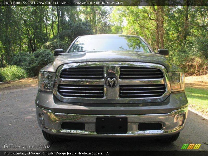 Mineral Gray Metallic / Black/Diesel Gray 2013 Ram 1500 SLT Crew Cab 4x4