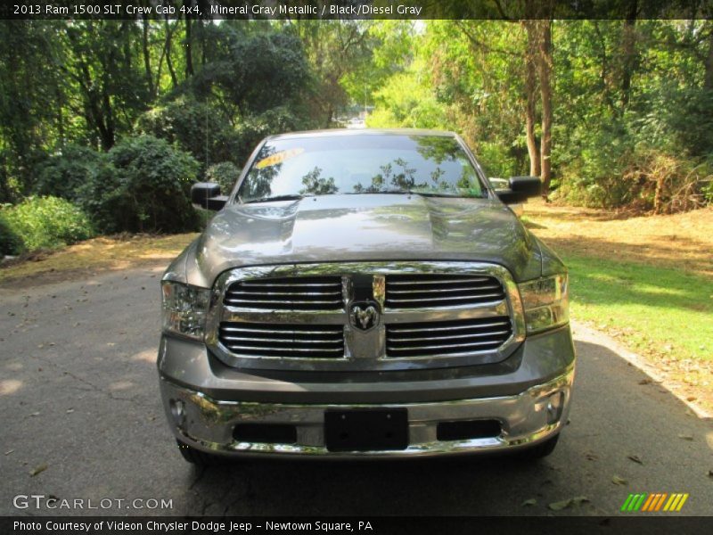 Mineral Gray Metallic / Black/Diesel Gray 2013 Ram 1500 SLT Crew Cab 4x4
