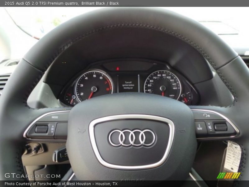 Brilliant Black / Black 2015 Audi Q5 2.0 TFSI Premium quattro
