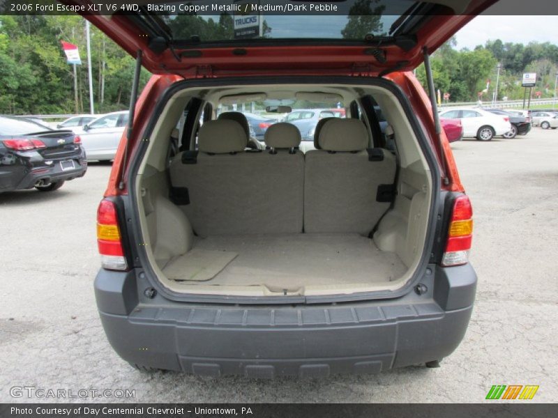 Blazing Copper Metallic / Medium/Dark Pebble 2006 Ford Escape XLT V6 4WD