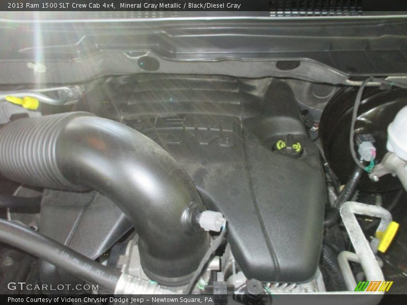 Mineral Gray Metallic / Black/Diesel Gray 2013 Ram 1500 SLT Crew Cab 4x4