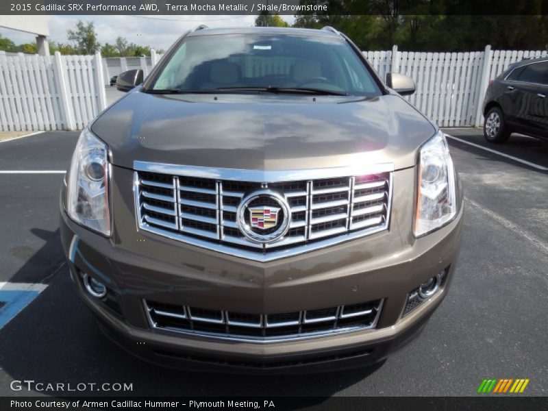 Terra Mocha Metallic / Shale/Brownstone 2015 Cadillac SRX Performance AWD