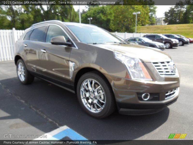 Terra Mocha Metallic / Shale/Brownstone 2015 Cadillac SRX Performance AWD