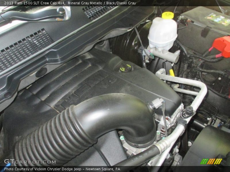 Mineral Gray Metallic / Black/Diesel Gray 2013 Ram 1500 SLT Crew Cab 4x4