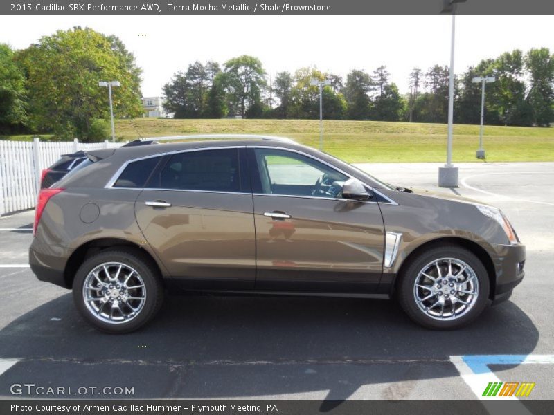 Terra Mocha Metallic / Shale/Brownstone 2015 Cadillac SRX Performance AWD