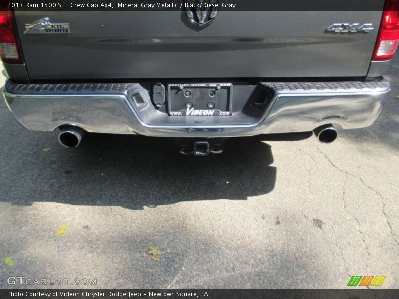 Mineral Gray Metallic / Black/Diesel Gray 2013 Ram 1500 SLT Crew Cab 4x4