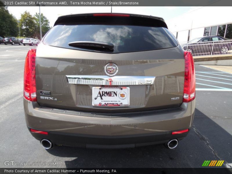 Terra Mocha Metallic / Shale/Brownstone 2015 Cadillac SRX Performance AWD