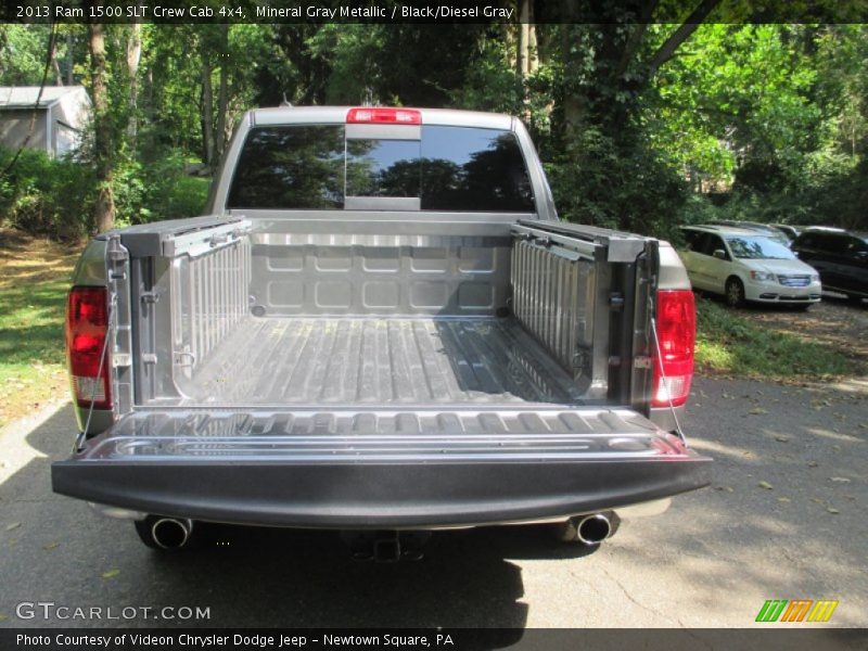 Mineral Gray Metallic / Black/Diesel Gray 2013 Ram 1500 SLT Crew Cab 4x4