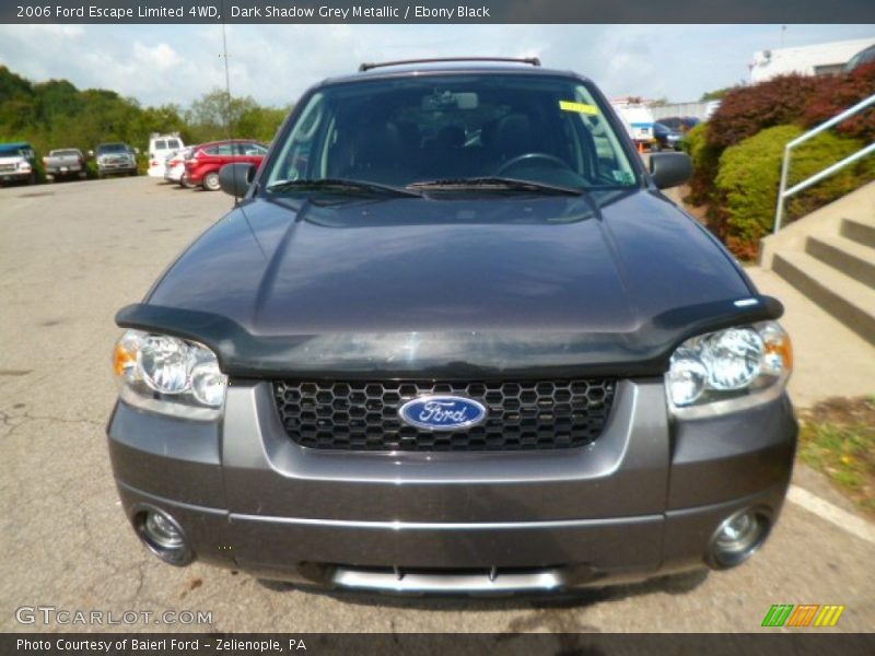 Dark Shadow Grey Metallic / Ebony Black 2006 Ford Escape Limited 4WD